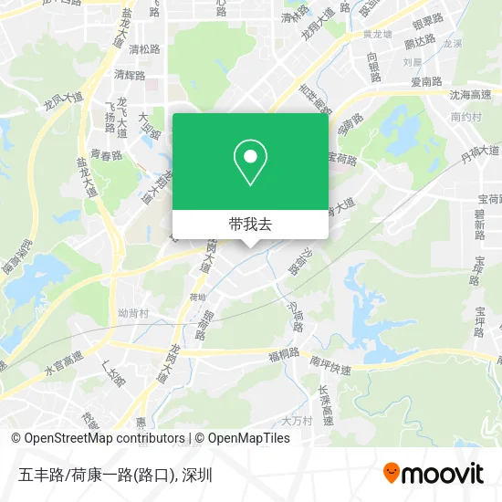 五丰路/荷康一路(路口)地图