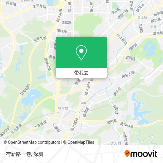 荷新路一巷地图