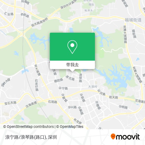 浪宁路/浪琴路(路口)地图