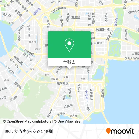 民心大药房(南商路)地图