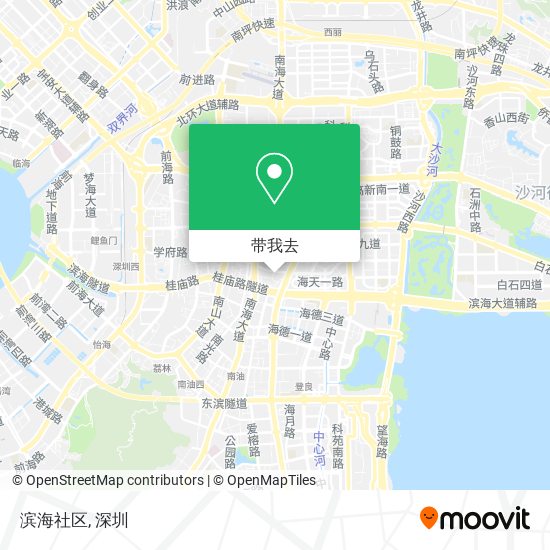 滨海社区地图