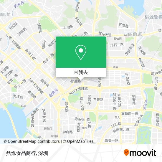 鼎烁食品商行地图