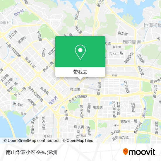 南山华泰小区-9栋地图