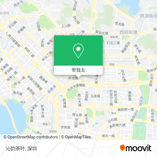沁韵茶叶地图