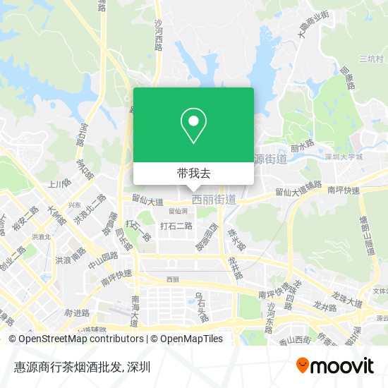 惠源商行茶烟酒批发地图