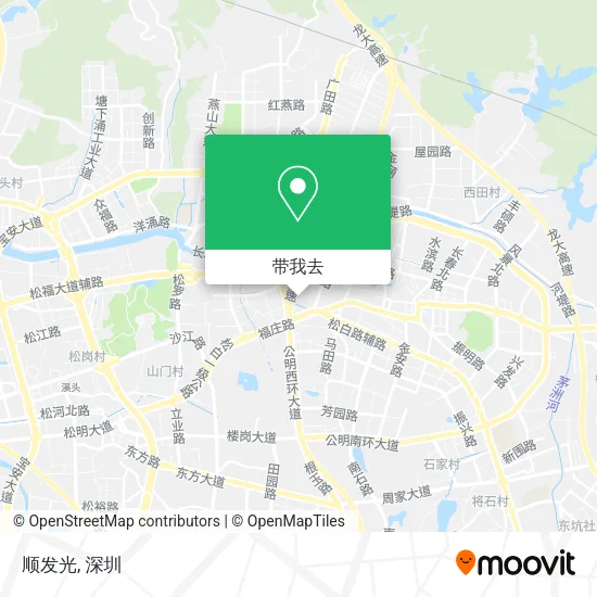 顺发光地图