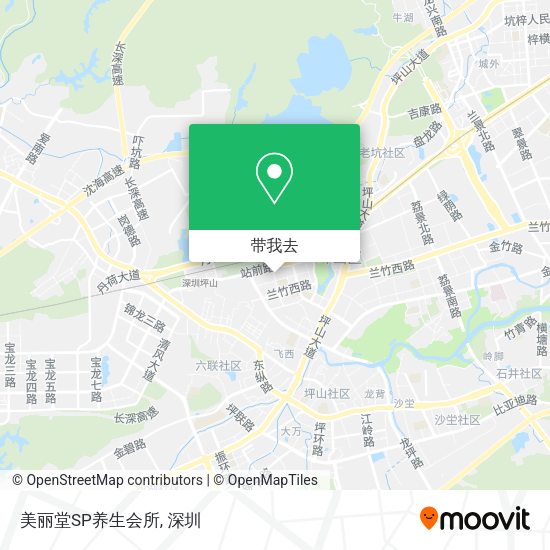 美丽堂SP养生会所地图