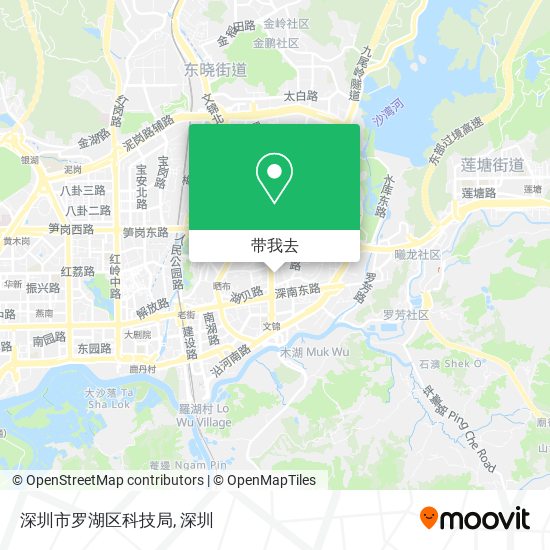 深圳市罗湖区科技局地图