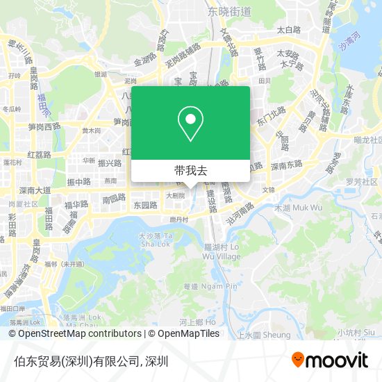 伯东贸易(深圳)有限公司地图