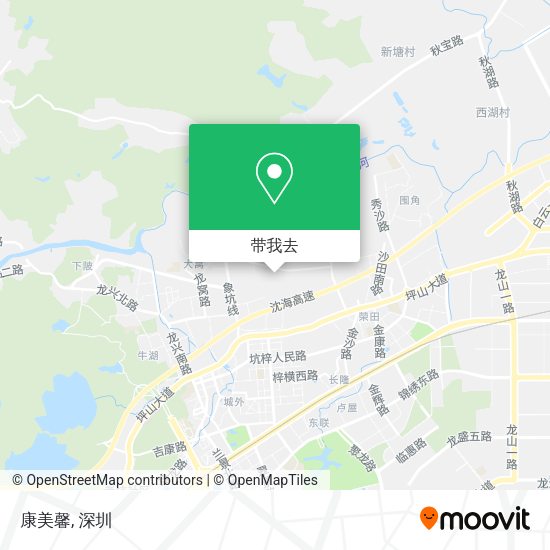 康美馨地图