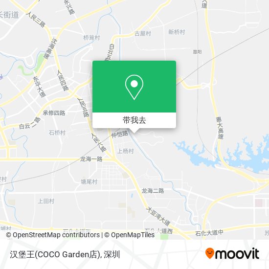 汉堡王(COCO Garden店)地图