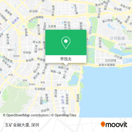 五矿金融大厦地图