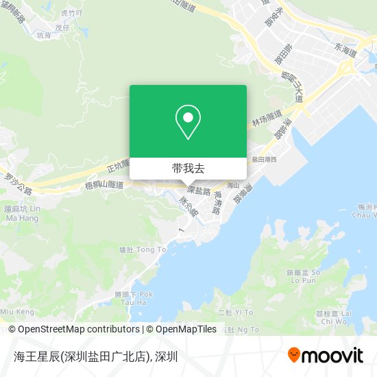 海王星辰(深圳盐田广北店)地图