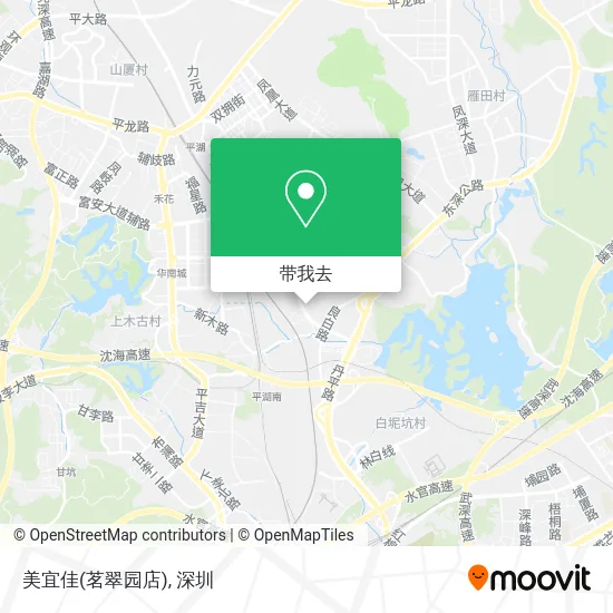 美宜佳(茗翠园店)地图