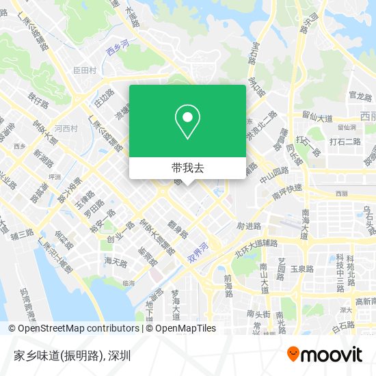 家乡味道(振明路)地图