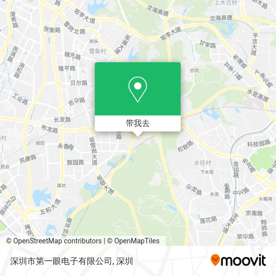 深圳市第一眼电子有限公司地图