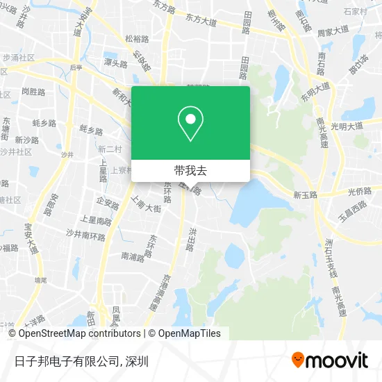 日子邦电子有限公司地图
