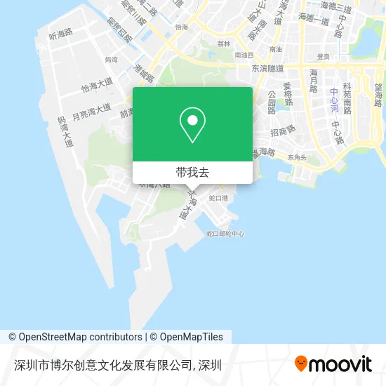深圳市博尔创意文化发展有限公司地图