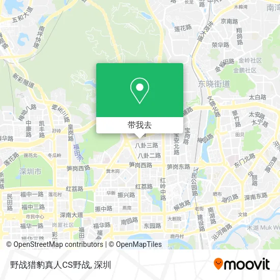 野战猎豹真人CS野战地图