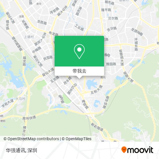 华强通讯地图