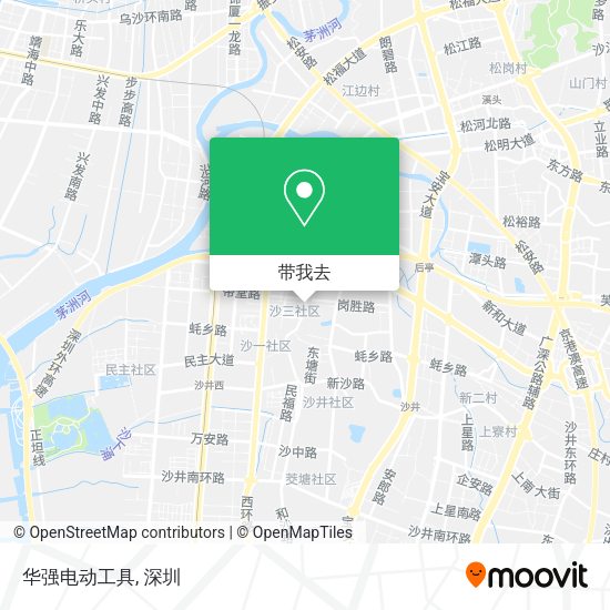 华强电动工具地图