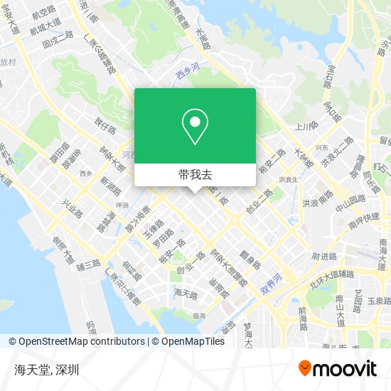 海天堂地图