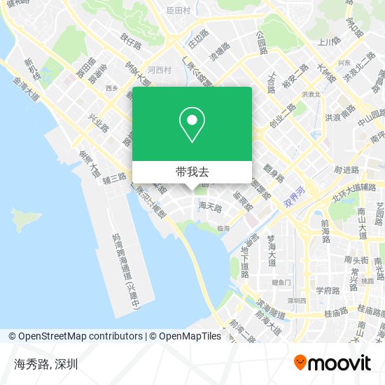 海秀路地图