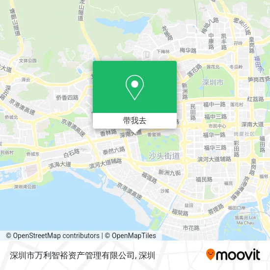 深圳市万利智裕资产管理有限公司地图