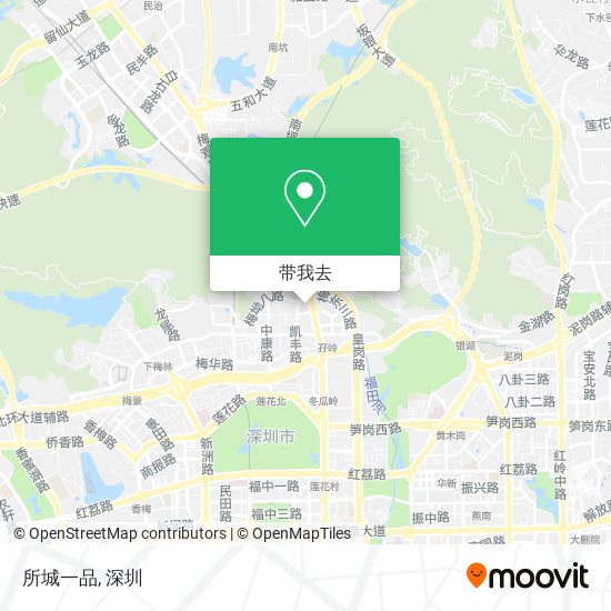 所城一品地图