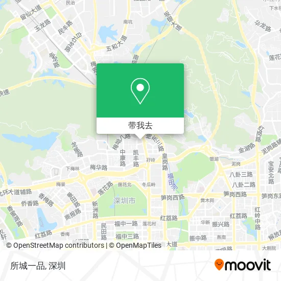 所城一品地图