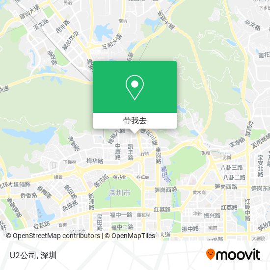 U2公司地图