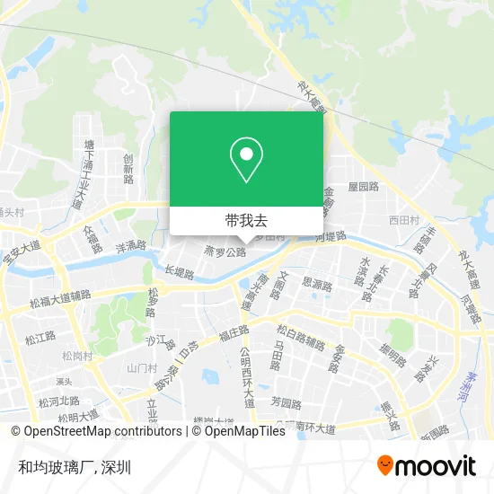 和均玻璃厂地图