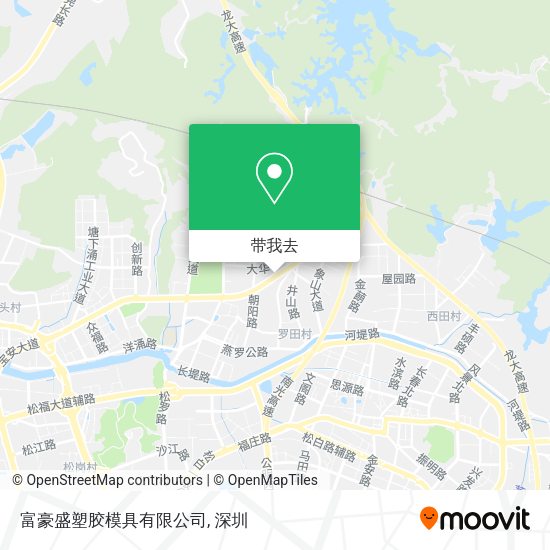 富豪盛塑胶模具有限公司地图