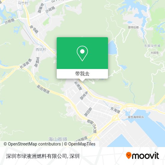 深圳市绿液洲燃料有限公司地图
