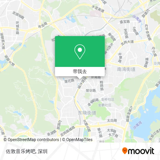 佐敦音乐烤吧地图