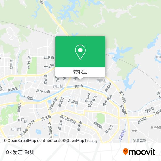 OK发艺地图