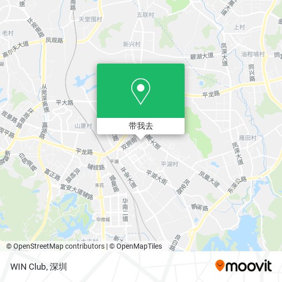 WIN Club地图