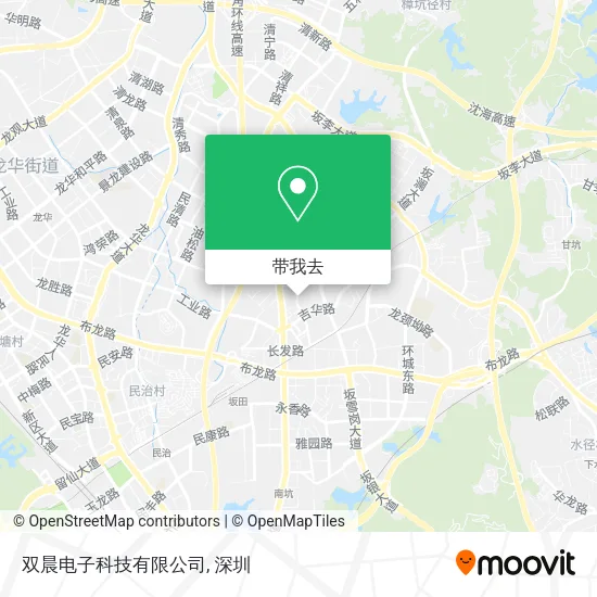 双晨电子科技有限公司地图