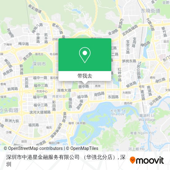 深圳市中港星金融服务有限公司 （华强北分店）地图