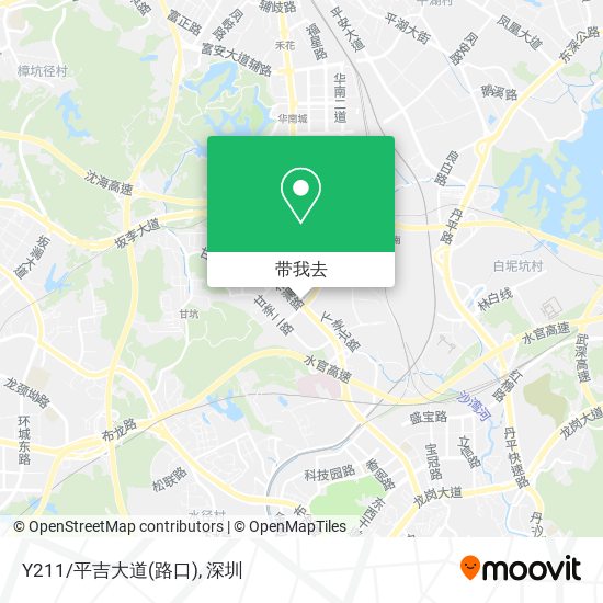 Y211/平吉大道(路口)地图