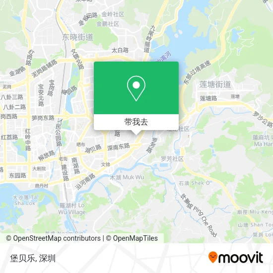 堡贝乐地图