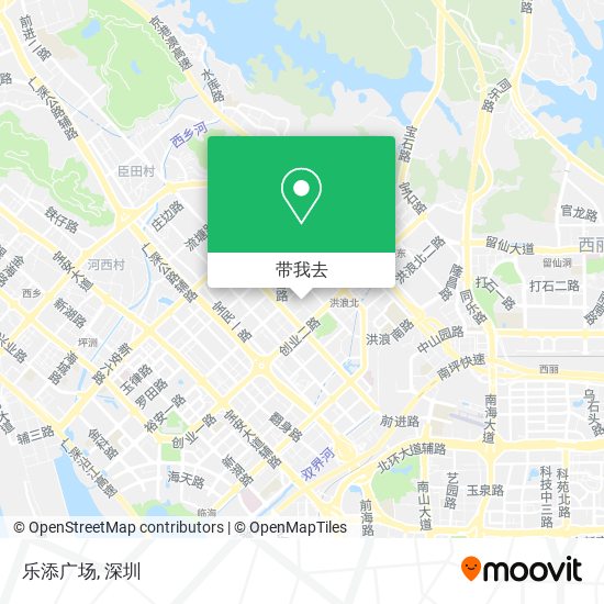 乐添广场地图