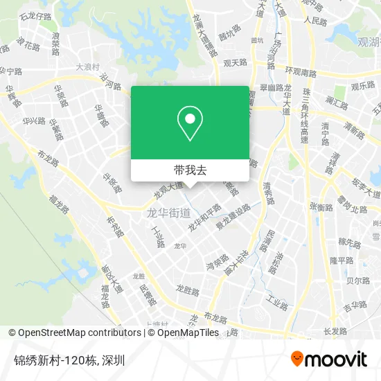 锦绣新村-120栋地图