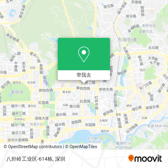 八卦岭工业区-614栋地图