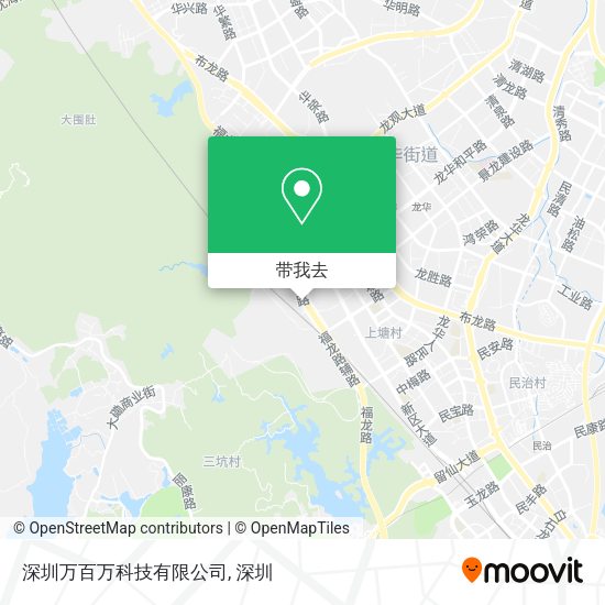 深圳万百万科技有限公司地图