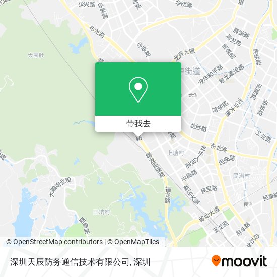 深圳天辰防务通信技术有限公司地图