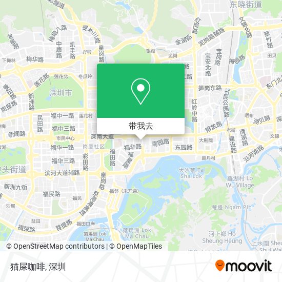 猫屎咖啡地图