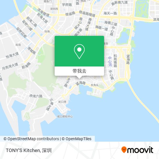 TONY'S Kitchen地图