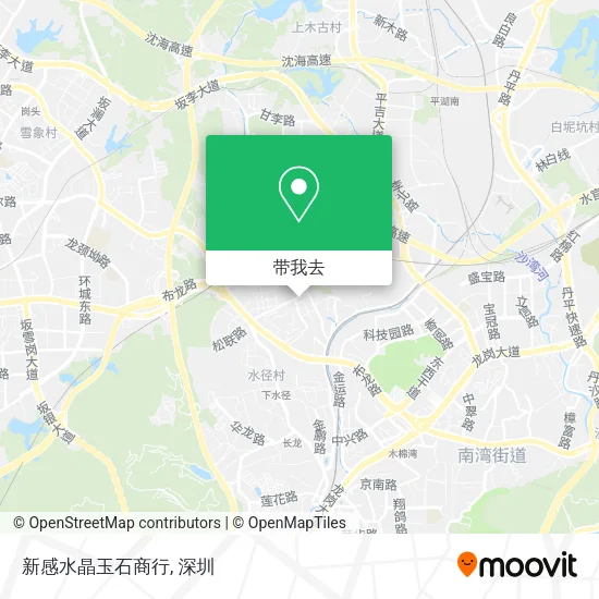 新感水晶玉石商行地图