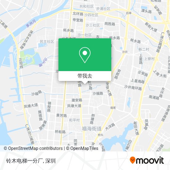 铃木电梯一分厂地图